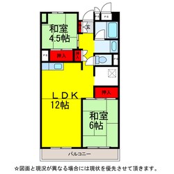 ﾋﾞﾚｯｼﾞﾊｳｽ成田吾妻ﾀﾜｰ1号棟の物件間取画像